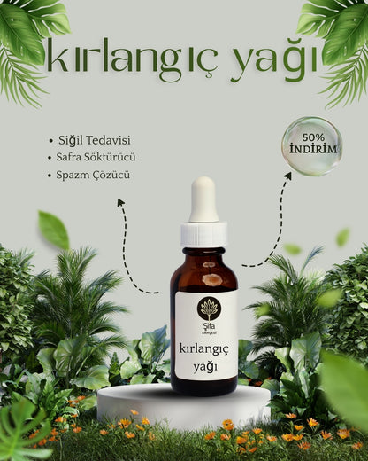 Kırlangıç Otu Yağı